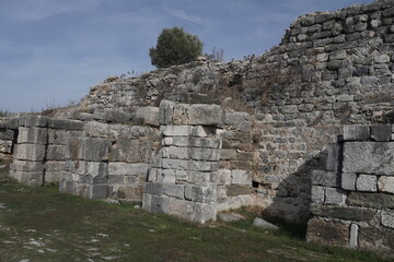 Naklejka premium ruins of the ancient city