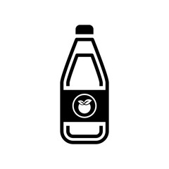 Vector illustration of single isolated juice icon 