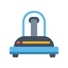 Stylized illustration of a smart home device on a black background for modern technology