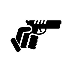 Naklejka premium Gun icon
