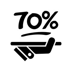 Discount label icon