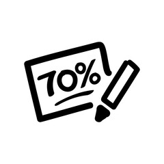 Discount label icon