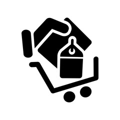 Fototapeta premium Shopping cart icon