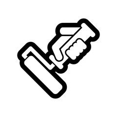 Painter roll icon © Myvector