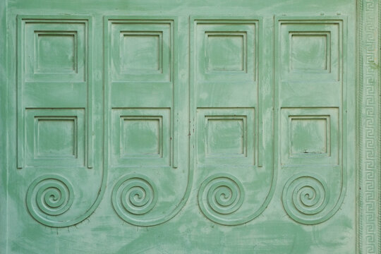 Vienna, Austria, Europe. Architectural detail from the art nouveau  - early art deco era