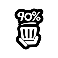 Discount label icon