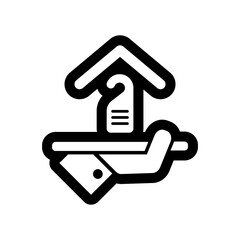 Hotel icon. Privacy concept.