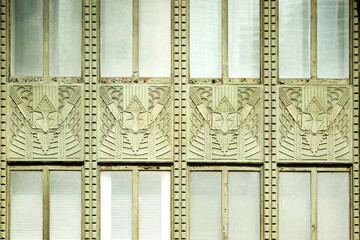 New York City, NY, USA. Art deco detail from the 1920's