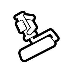 Painter roll symbol