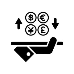 Obraz premium Foreign currency exchange