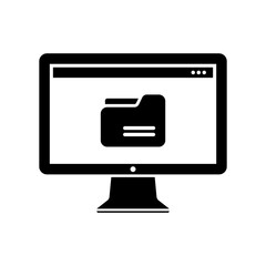 Folder - minimal flat icon