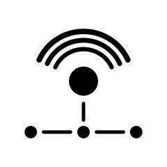 Wi-fi network - Flat minimal icon