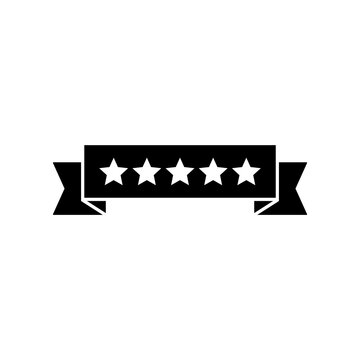 Top rating - Vector flat minimal icon