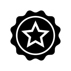 Rating star - Vector flat minimal icon
