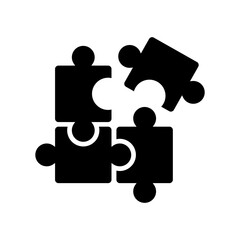 Team united strategy - Vector flat minimal icon