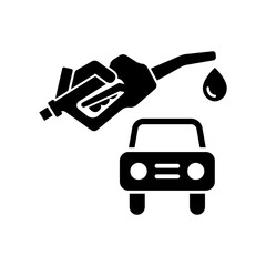 Car fuel - Vector icon