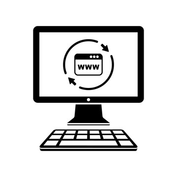 Refresh internet page icon