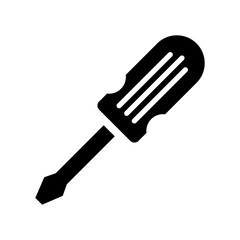 Assistance concept - screwdriver vector icon