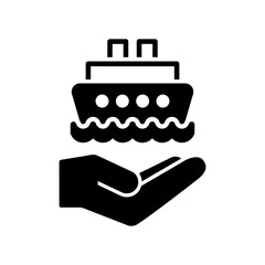 Ship services - Minimal icon