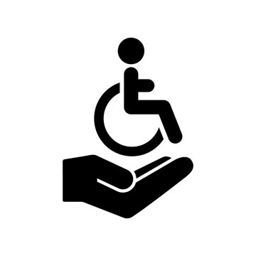 Handicapped concept - Minimal icon