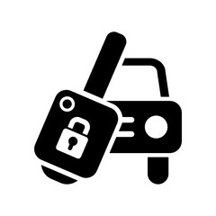 Car key - Vector icon