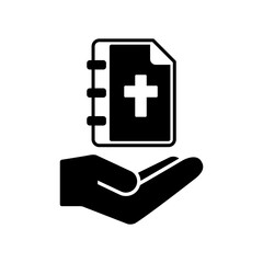 Obraz premium Bible book - Minimal flat icon