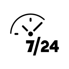 Steady available services  - Vector web icon