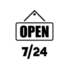 7/24 open