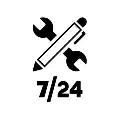 Design and project studio - Vector icon