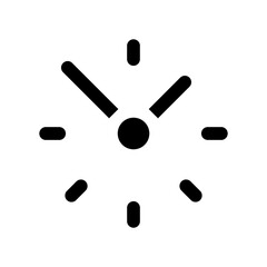 Spending time concept - Vector web icon