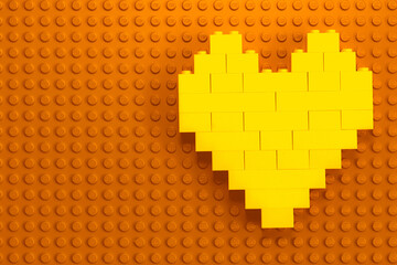 Naklejka premium Lviv, Ukraine - November 16, 2025: LEGO Brick Surface Texture Background