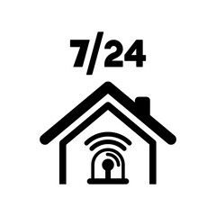 Steady protection service - Vector web icon