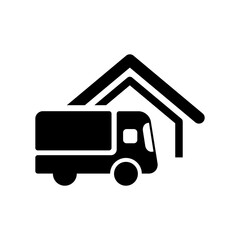 Delivery services - Vector web icon