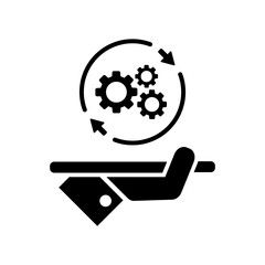 Full technical support service - Vector web icon