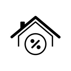 Home value - Vector web icon