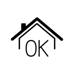 Real estate or hotel concept - Confirm of client decision - Vect