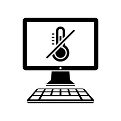 Cooling system - Vector icon for computer website or application