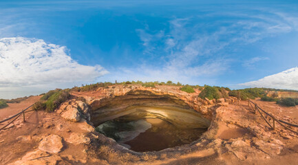 Portugal Algar Seco Benagil cave