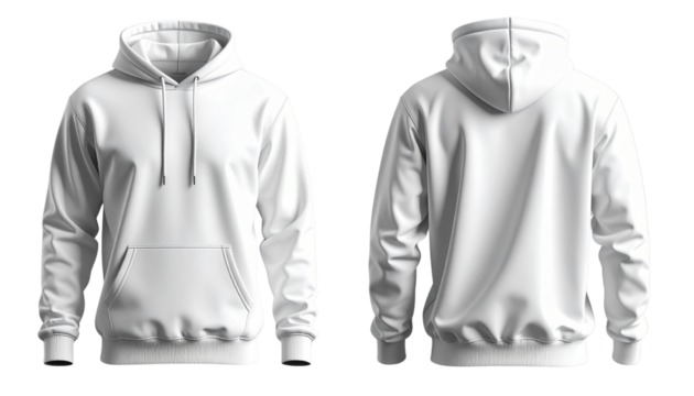 White Pullover Hoodie Mockup — Front and Back View png (2)