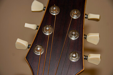 Gitarrensaiten Stimmschrauben