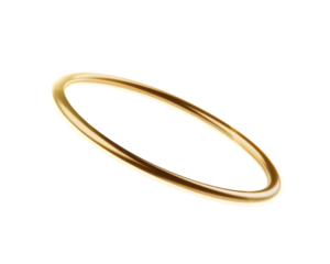 Elegant golden halo ring, shiny and luxurious, isolated on a black background. Ideal for divine, spiritual, premium, or abstract design concepts. A radiant gold metallic circle.