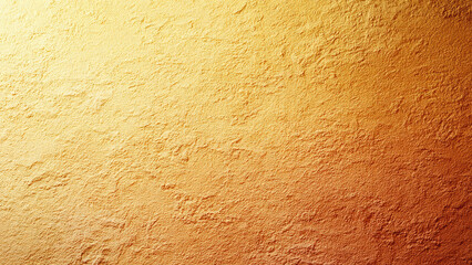 A textured surface with a warm gradient, transitioning from bright golden yellow to deep orange. Features a rough, stucco-like finish.