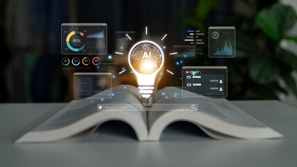 A user interface for a generative Artificial Intelligence platform. This creative tool uses machine learning for data analysis, content creation, and sparking new ideas. Fermion