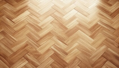 Elegant Wooden Texture Floor Background Featuring Herringbone Pattern Parquet Flooring for Interiors