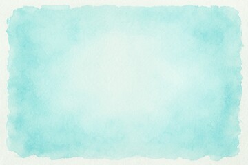 Obraz premium Light blue watercolor texture with soft edges