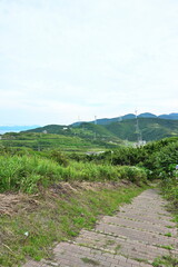 竜飛岬灯台から望む風景（青森県外ヶ浜町）