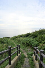 竜飛岬灯台から望む風景（青森県外ヶ浜町）