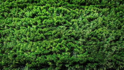 Close Up Of Artificial Turf Texture Vivid Green Synthetic Grass With Visible Fibers Sports Field Or Decorative Surface Background