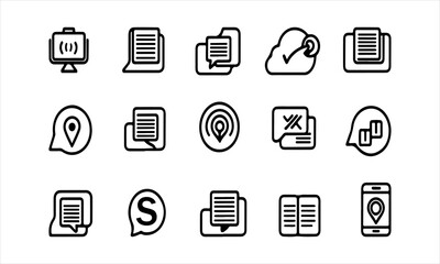 A Dynamic Global Speaking Icon Symbol, Showcasing Communication and Dialogue in a Flat Design Minimalist Vector for Digital Business Presentation Success Growth.