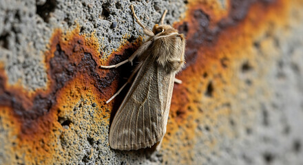 Animal adaptation. Chemical Camouflage — Moths on Painted Waste